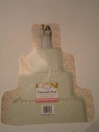 CK Products Pantastic 3 Tier Wedding Cake Plastic Cake Pan