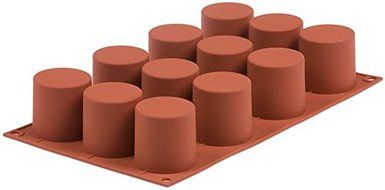 Silikomart Orange Non Stick Tall Cylinder N3