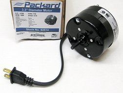 Packard Range Hood Vent Fan Motor 82514 N3