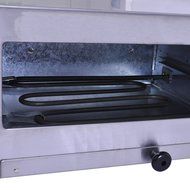 Top Snack Pan for Pizza Oven Stainless Steel Counter N7