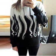 Women's Pullover,Laimeng Cotton Blend Fashion Long Sleeve Hoodie Sweatshirt Sweater Casual Hooded Coat Pullover...