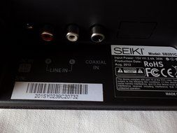 Seiki 2.0 CH Stereo Sound Bar N6