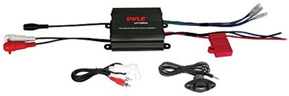 Pyle PLMRMP1B 2 Channel 400 Watt Waterproof Micro Marine Amplifier