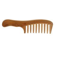 Skango(TM) 1Pcs Handmade Wooden Sandalwood Wide Tooth Wood Comb Natural Head Massager Hair Combs Hair Care N4