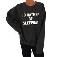 Pullover Tops,Morecome Women Ladies Letter Print Long Sleeve Sweatshirt Loose Blouse N17