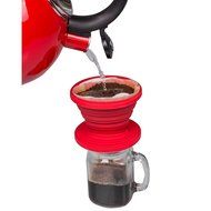 Kuissential SlickDrip - Collapsible Silicone Coffee Dripper, Filter Cone N4