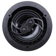 Russound RSF-610T Single Point Stereo In-Ceiling/In-Wall Speaker with 6.5-Inch Dual Voice Coil Woofer (Black)