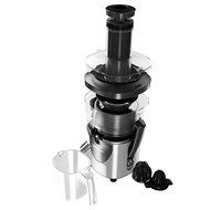 Juiceman JM8000S All-in-One Juice Extractor, Stainless Steel/Black N4