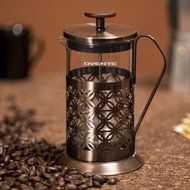 Ovente FSF34C 34oz Stainless Steel French Press Coffee Maker, Great for Brewing Coffee and Tea, 8 cup,Antique... N10