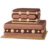 Wilton Fondant and Gum Paste Silicone Mold, Macrame N3