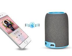 IRISTIME Generic Minikin portable Bluetooth speaker Blue(M)1 N17