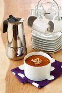 IMUSA USA Stainless Steel 4-Cup Coffeemaker, Silver N2