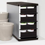 YouCopia CoffeeStack 40 Keurig K-Cup Cabinet Organizer, Silver