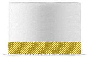 CakeSupplyShop Item#24110 Antique Gold and White Diagonal Edible Cake Decoration Slim Ribbons -6Strips