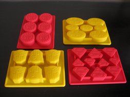 Spiderman Batman Superman Transformers Superheroes Birthday Cake Pan Candy Mold Ice Tray Set