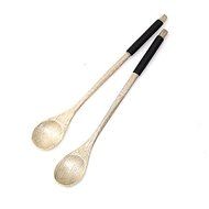 "B Long Handle Wooden Mixing Spoon Tie Wire Round Handle Ladle Stirring Spoon" shopping N8