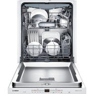 Bosch SHP65TL2UC 500 24" White Fully Integrated Dishwasher - Energy Star N3