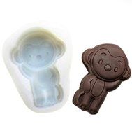 Wholeport Monkey Chocolate Mold Candy Mold Silicone Chocolate Mould Silicone Clay Molds