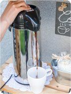 Special Offer!! Thermal 2 Quart Glass Insulated Vacuum Airpot Dispenser