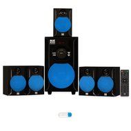 Blue Octave B51 Home Theater 5.1 Powered Speaker System with FM Tuner and USB Bluetooth N2