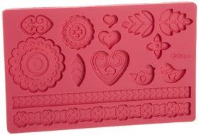 Wilton Fondant and Gum Paste Silicone Mold, Folk Home improvement / accessories
