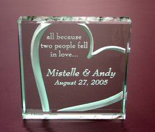 Personalized Plaque: All Because Two People Fell in Love N4