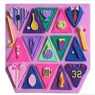 Y&amp;XL&amp;H Football Clothes Shaped Fondant Cake Chocolate Silicone Molds,Decoration Tools Bakeware