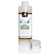 Pure Perk Coffee Machine Cleaner Combo Pack - Includes One Bottle (Two Full Cleanings) of Pure Perk Descaling...
