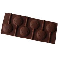 JLHua Silicone Emoji Smiley Face Candy Molds &amp; Ice Cube Trays - Hard Candy Lollipop Mold with Sticks DIY 3d Chocolate... N2