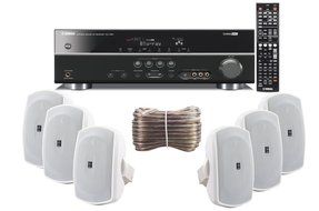 Yamaha 3D-Ready 5.1-Channel 500 Watts Digital Home Theater Audio/Video Receiver with 1080p-compatible HDMI repeater... N23