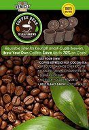 Refillable K-Cup Coffee Filters For Keurig Brewers By Coffee Bean N Leaf Brews. 3 Filters and BONUS Scoop. N2