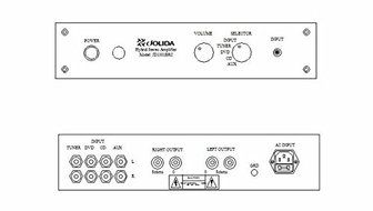 Jolida Audio - JD301BRC - Integrated Hybrid Amplifier - Blk N3