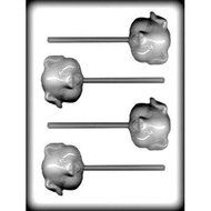 2 3/8 inch Pig Face Sucker Hard Candy Mold