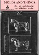 Animals HORSE Chocolate Candy Mold Soap 4 7/16 x 4 x 1/2 4.5 Good Product quality!!
