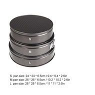 3 Round Non Stick Tins Bakeware Springform Tray Pan Baking Cake Mould N5