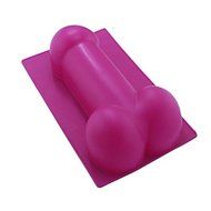 New Big Penis Shaped Silicone Cake Mould Dick Soap Mold 3D Fondant Cake Mold N3