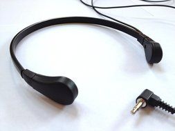 AV-JEFE TR-15 Throat Transdermal Microphone for Speech Difficulties Impaired compatible w Voice Amplifier N2