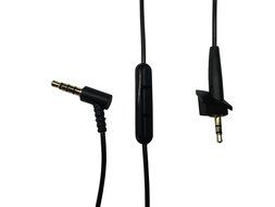 BOSE 1.5m REPLACEMENT AUDIO CABLE for BOSE AE2/AE2i/AE2w HEADPHONES w/ IN-LINE REMOTE &amp; MICROPHONE for iPhone... N4
