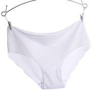 Underwear, PHOTNO Women Invisible Underwear Thong Cotton Spandex Gas Seamless Crotch M/L N16