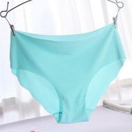Underwear, PHOTNO Women Invisible Underwear Thong Cotton Spandex Gas Seamless Crotch M/L N18