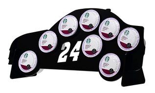 Marketing Holders Nascar Jeff Gordon Black 8 K Cup Dispenser Coffee Keurig tree pod holder N2
