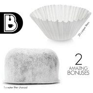 Brewooze - Reusable cups, Refillable Pods , compatible with Keurig 1.0 and 2.0 Brewers, Cuisinart and most individual... N3