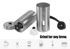 Manual Coffee Grinder ,Best Coffee Bean Grinder by BOOPH - Adjustable, Portable, Stainless Steel Conical Mill... N4