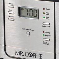 Mr. Coffee JWX31 12-Cup Programmable Pause N Serve Coffee Maker, Stainless Steel N2