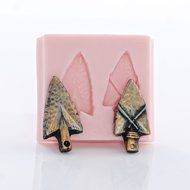 Arrow Head Silicone Mold Cake Decorating Fondant, Chocolate, Candy, Craft &amp; Jewelry Mold Resin, Polymer Clay N3