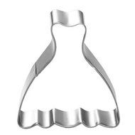 Henai Stainless Steel Wedding Dress Cookies Cutter Mold Biscuit Fondant Cake Pastry Baking Mould N4