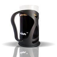 Bruntmor KRATER French Press W/ Heat Resistant Glass Carafe &amp; Stainless Steel Double Screen Plunger Perfect Coffee... N14