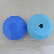 Sher 6 cm creative silicone diamond diamond-shaped ice cube mold ice machine (random colors) N5