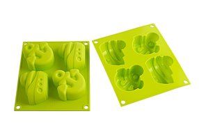 Silikomart Silicone Baby Line Bakeware Collection, Happy Sweetie N11
