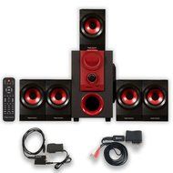 Theater Solutions TS521 Home Theater 5.1 Speaker System with Bluetooth and Optical Input N2